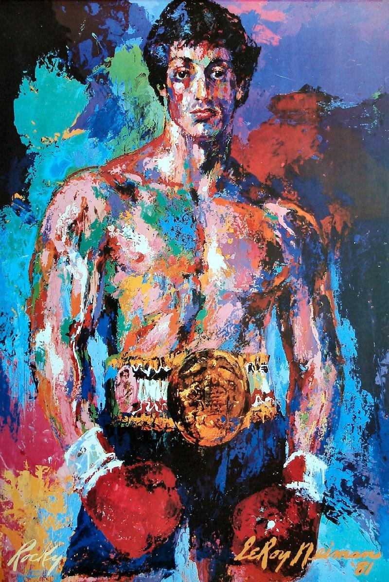 LeRoy Neiman - Rocky Balboa